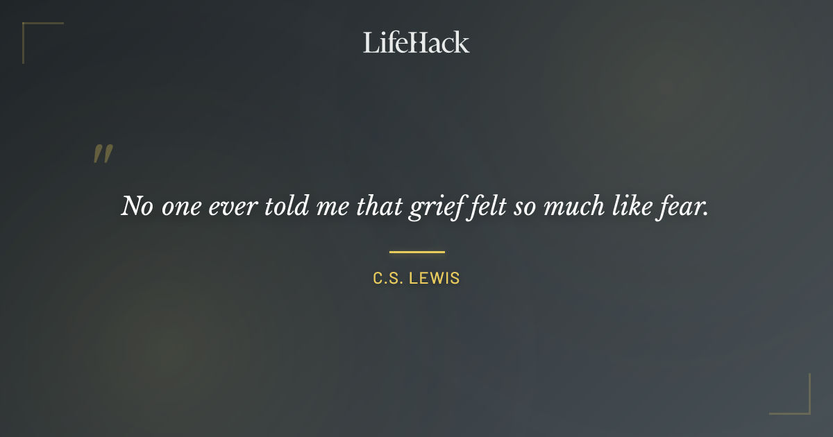 Quote by C.S. Lewis