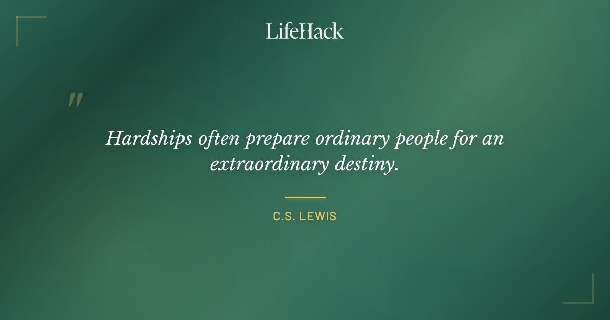 Quote by C.S. Lewis