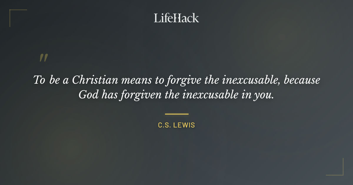 Quote by C.S. Lewis