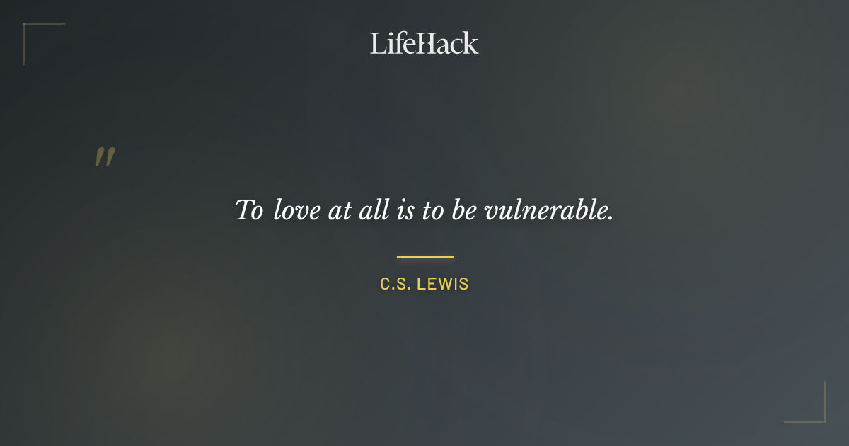 Quote by C.S. Lewis