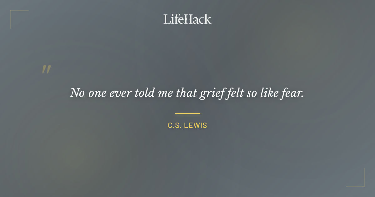 Quote by C.S. Lewis