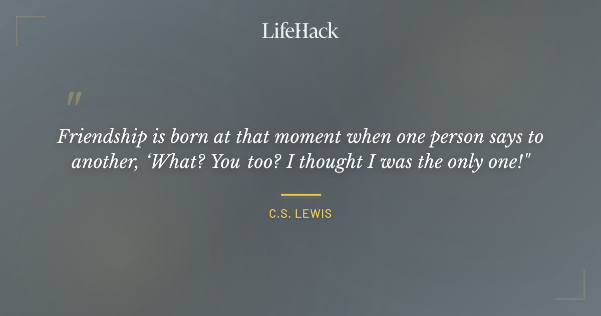 Quote by C.S. Lewis