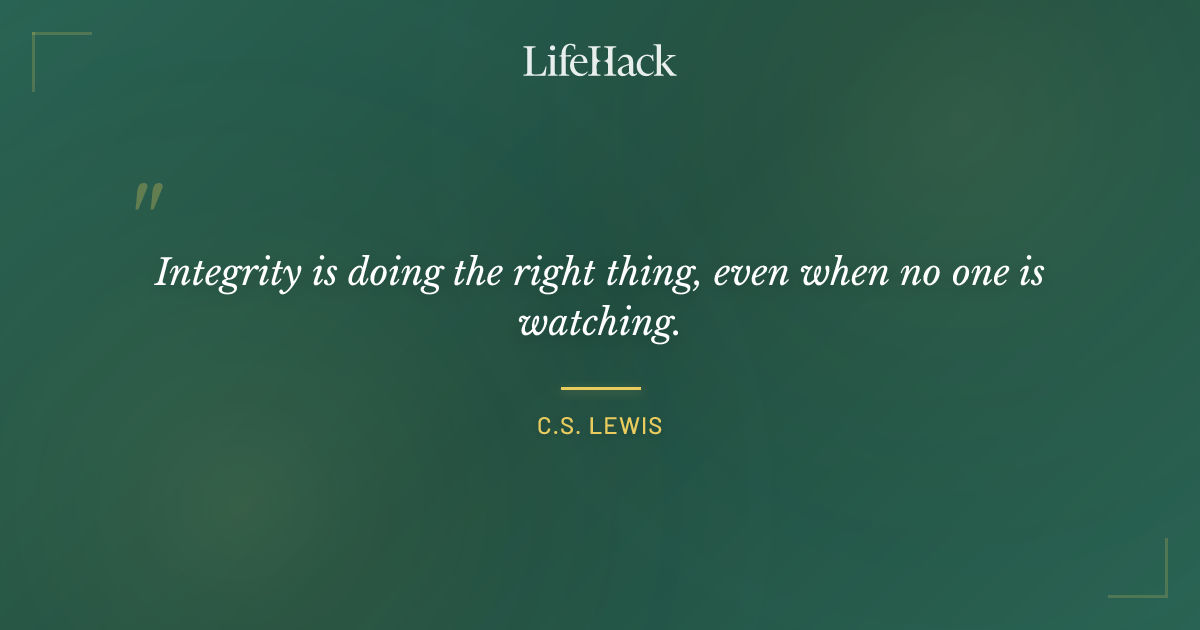 Quote by C.S. Lewis