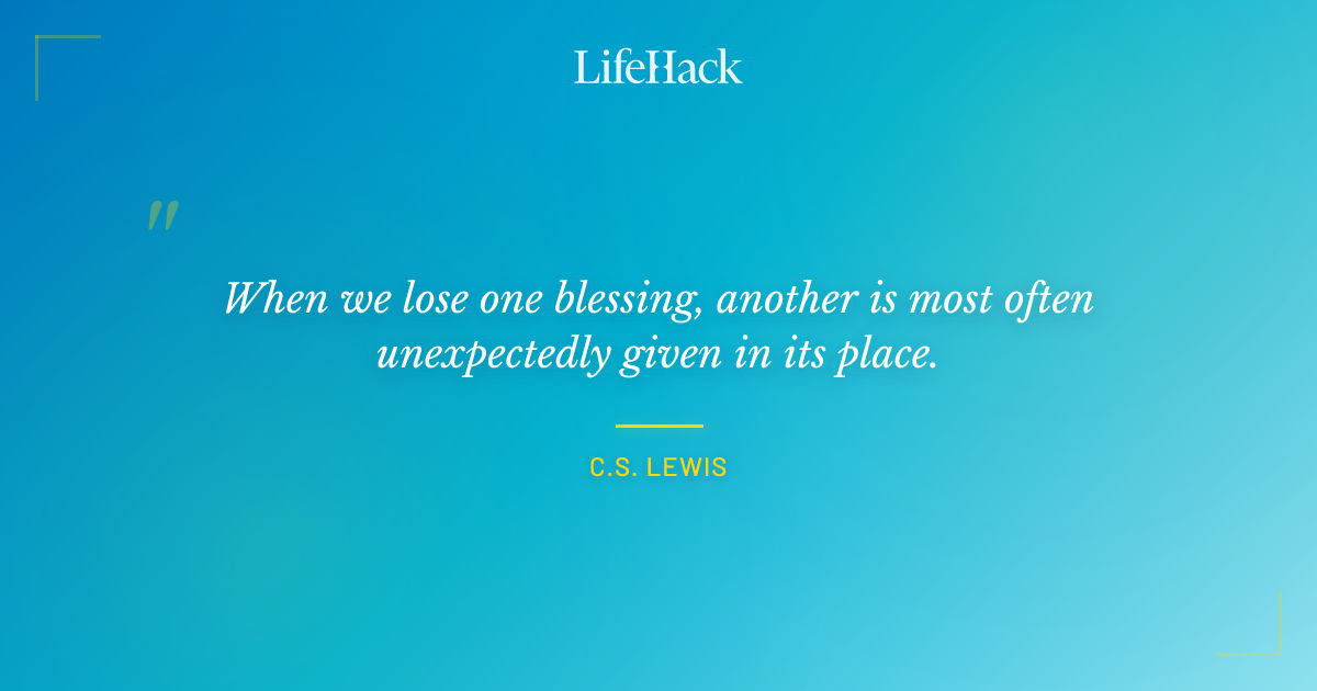 Quote by C.S. Lewis