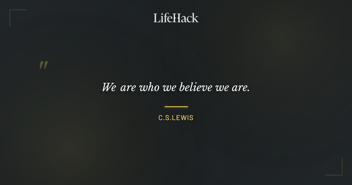 Quote by C.S.Lewis