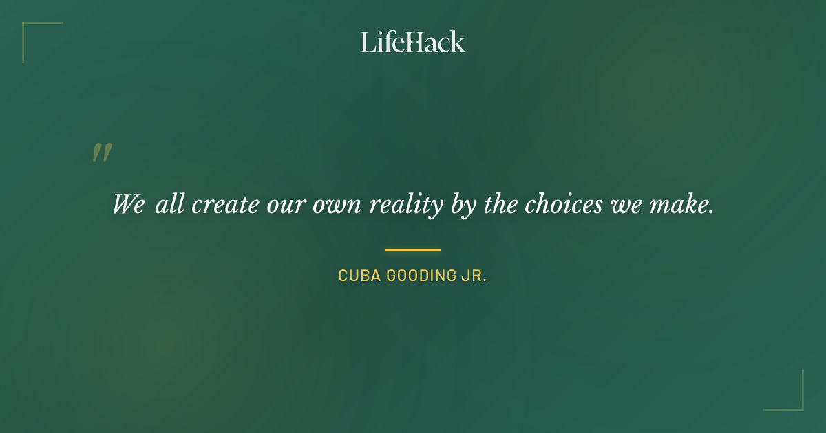 Quote by Cuba Gooding Jr.