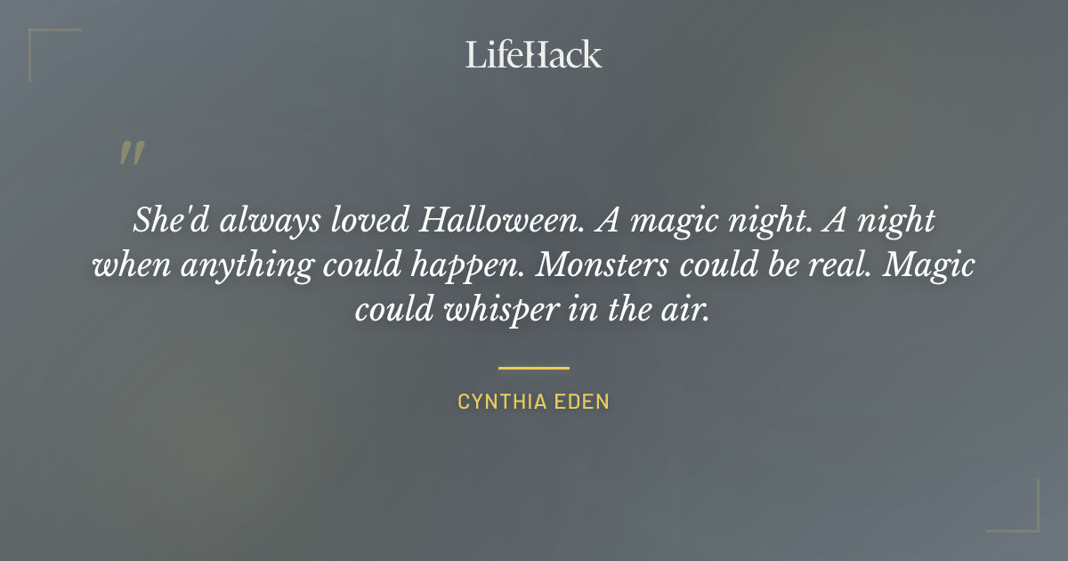 Quote by Cynthia Eden