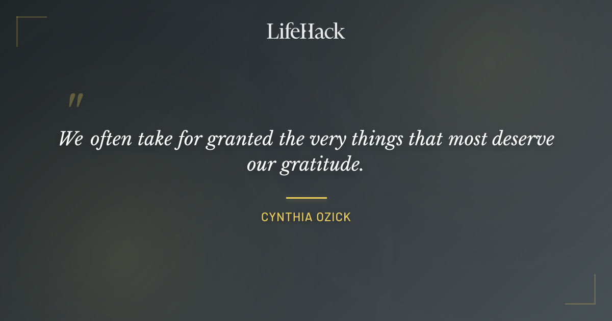 Quote by Cynthia Ozick
