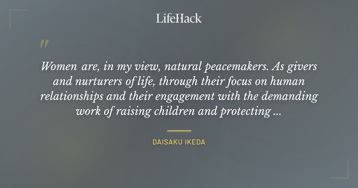 Quote by Daisaku Ikeda