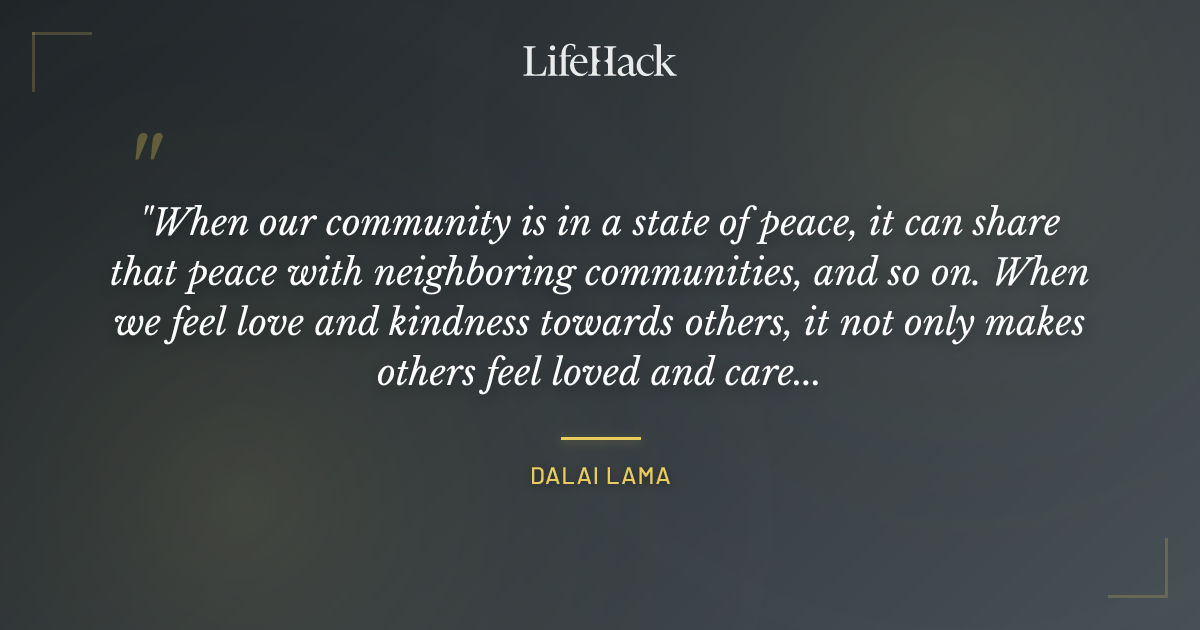 Quote by Dalai Lama