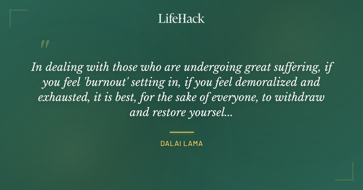 Quote by Dalai Lama