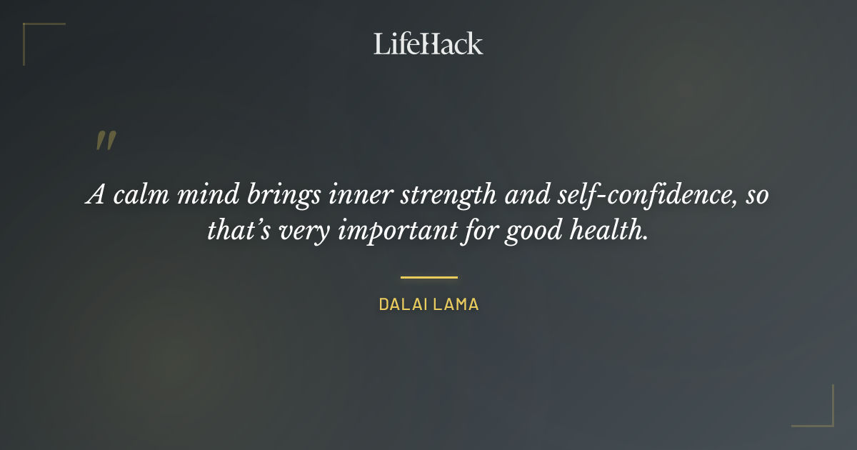 Quote by Dalai Lama