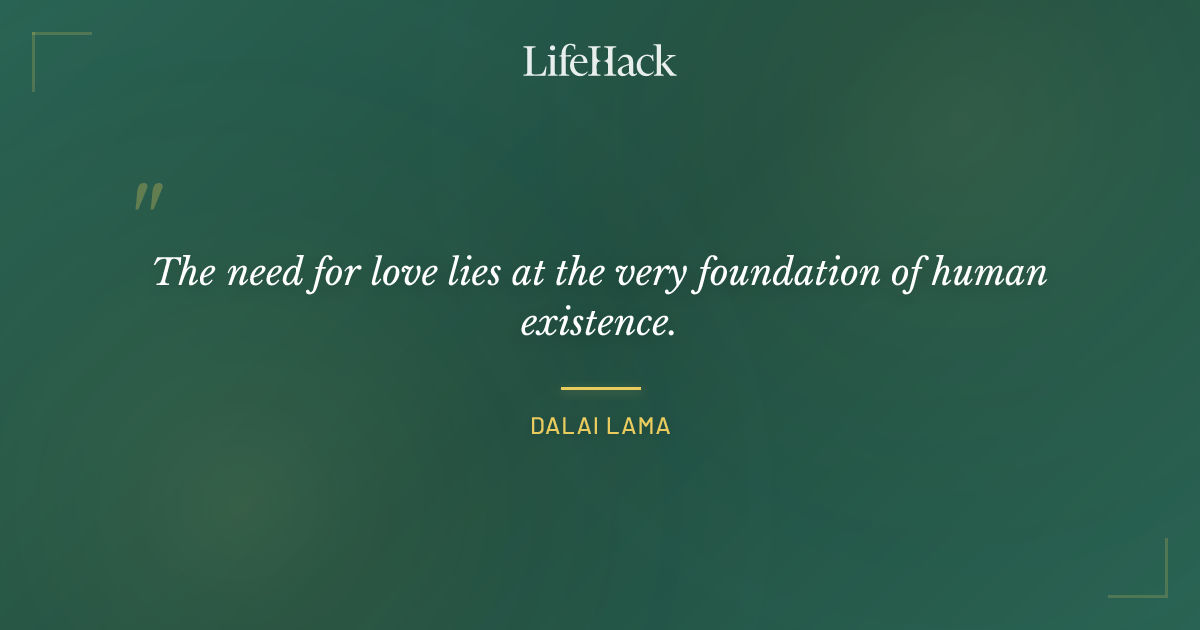 Quote by Dalai Lama