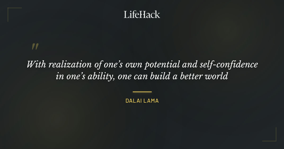 Quote by Dalai Lama