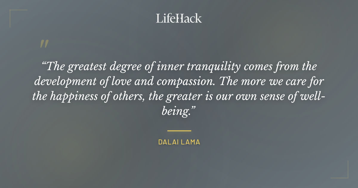 Quote by Dalai Lama