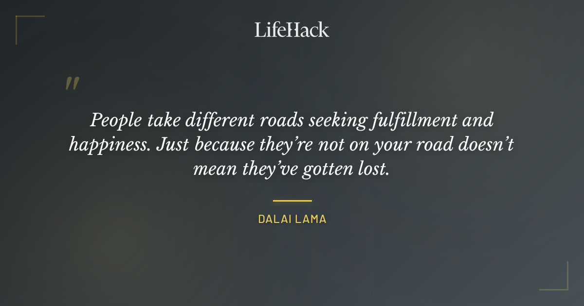 Quote by Dalai Lama