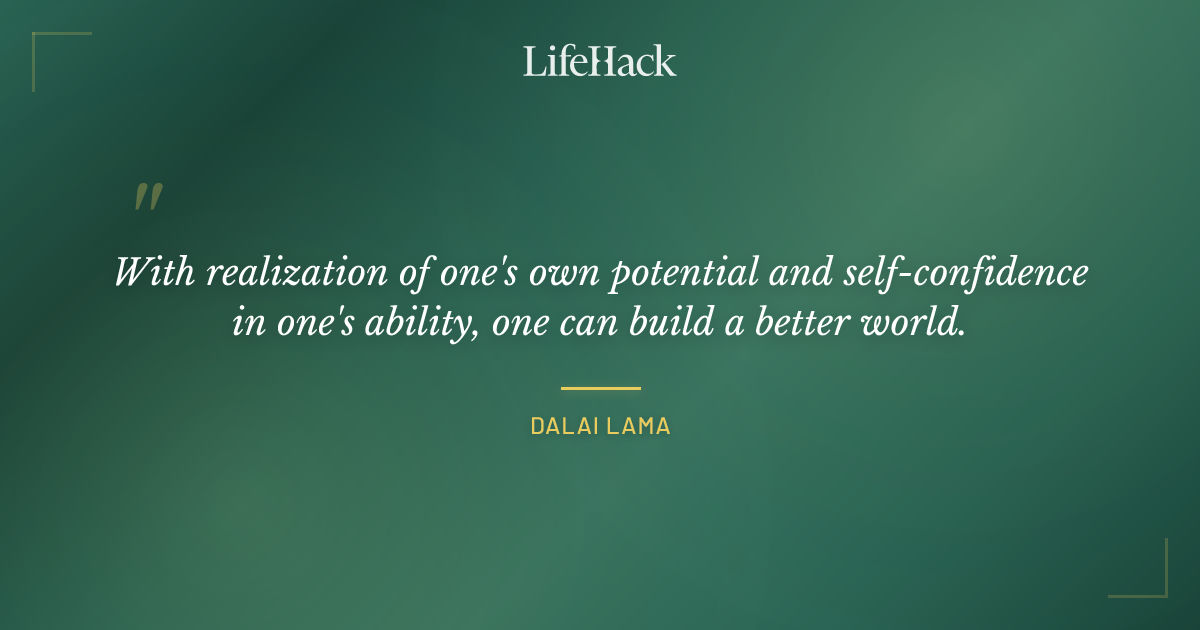 Quote by Dalai Lama