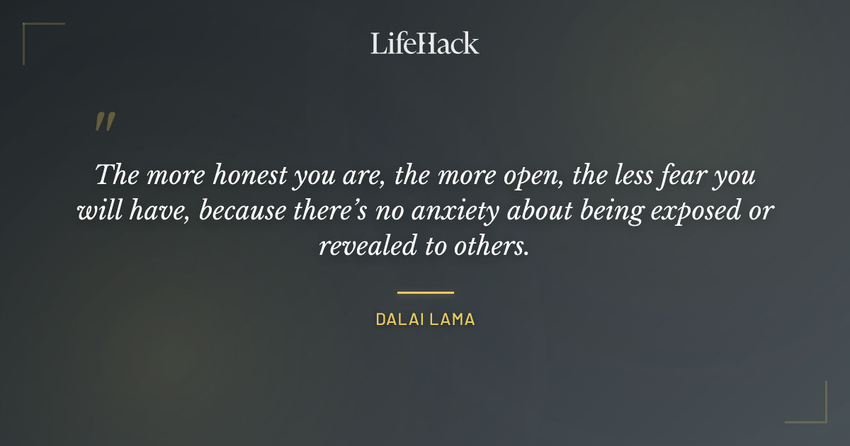 Quote by Dalai Lama
