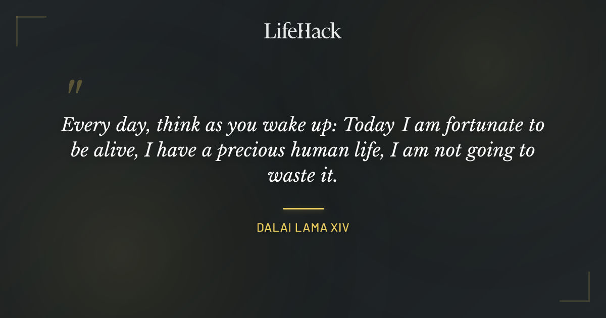 Quote by Dalai Lama XIV