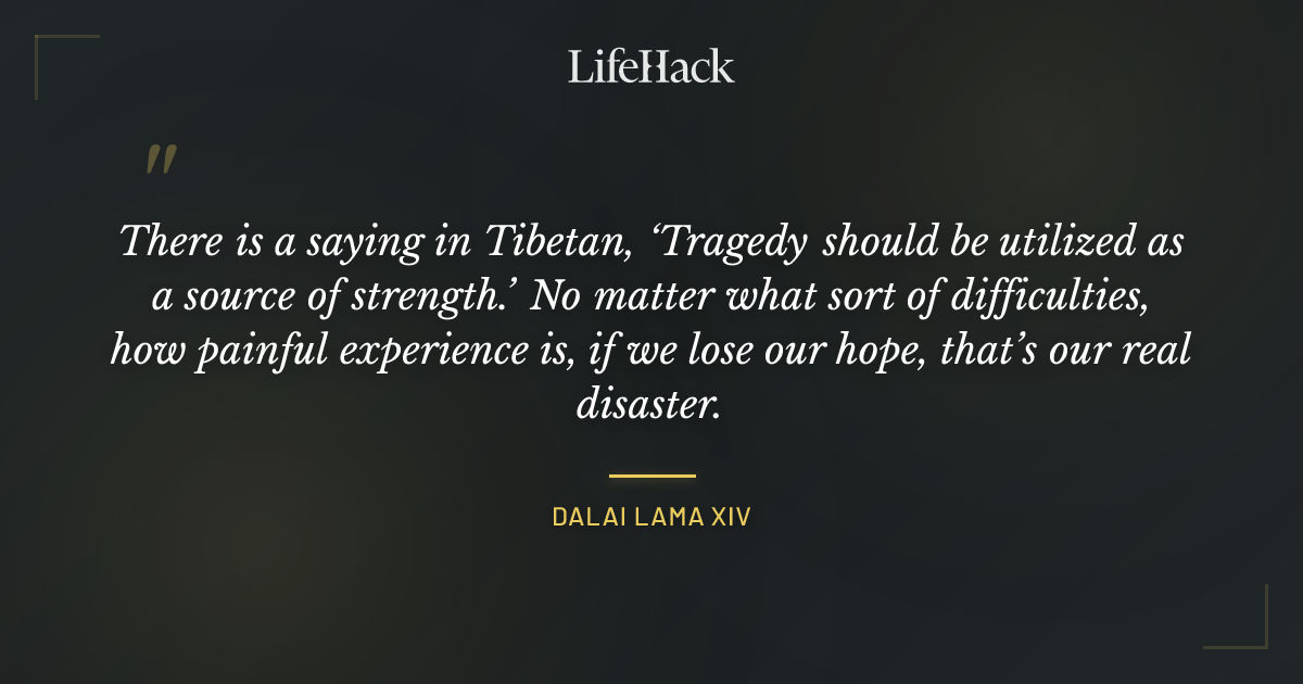 Quote by Dalai Lama XIV