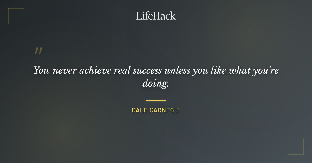 Quote by Dale Carnegie