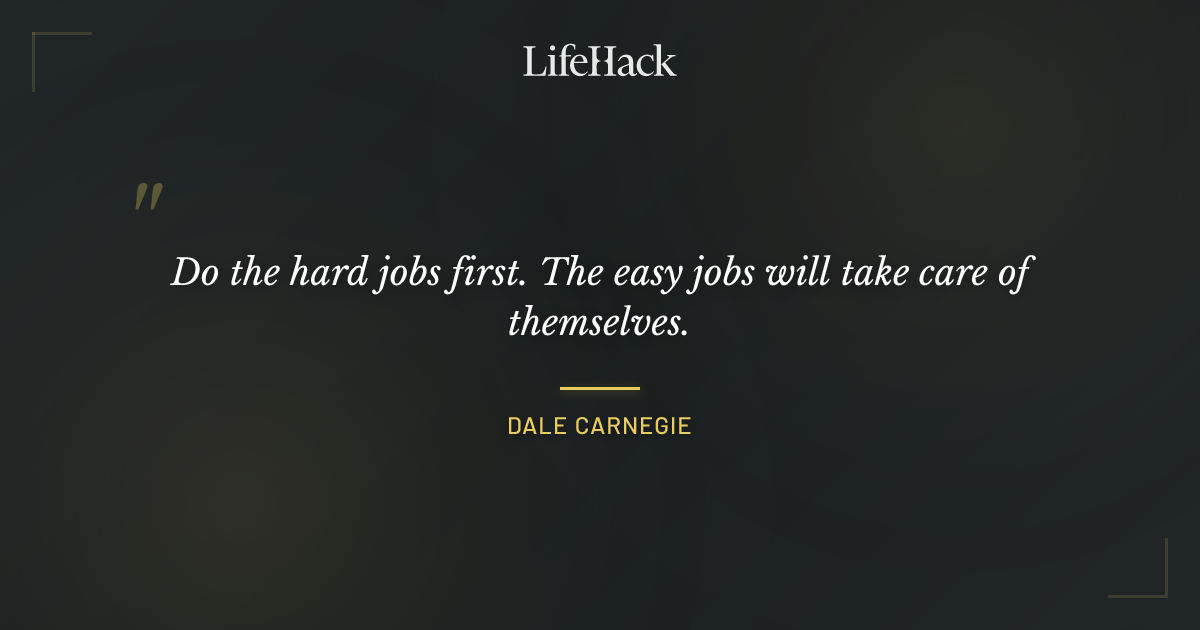Quote by Dale Carnegie