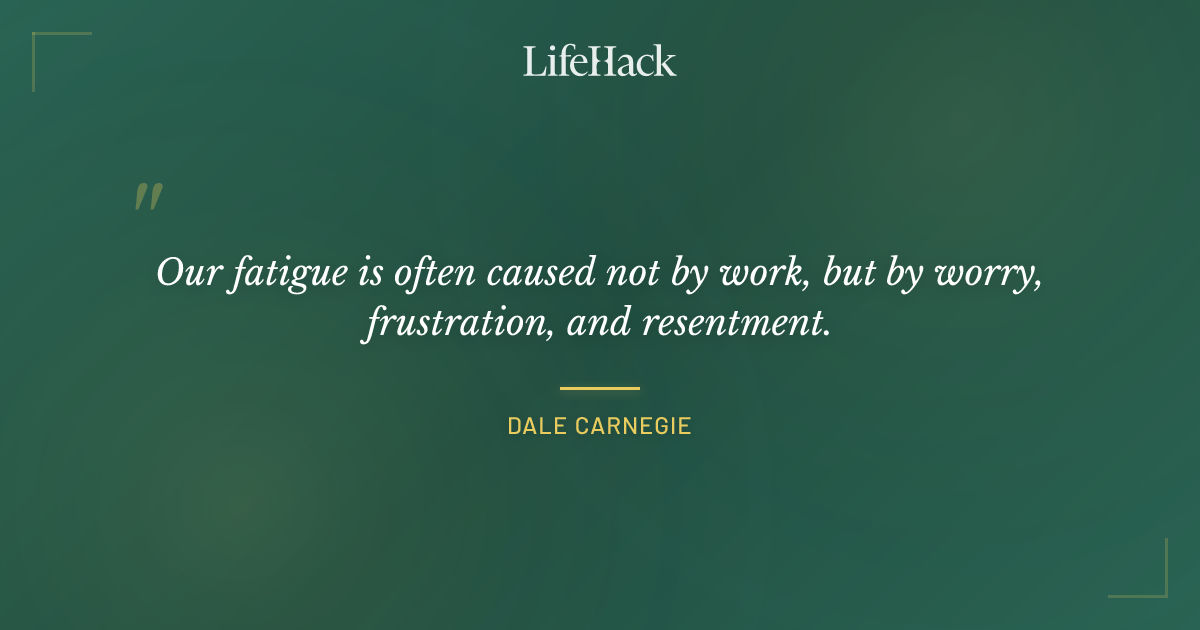 Quote by Dale Carnegie