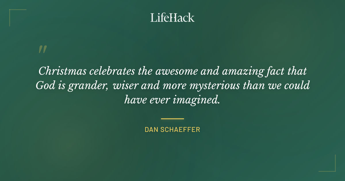 Quote by Dan Schaeffer