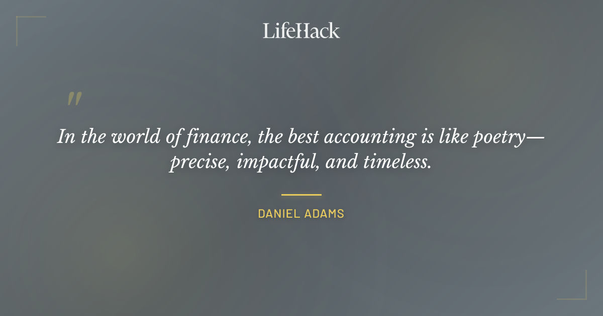 Quote by Daniel Adams