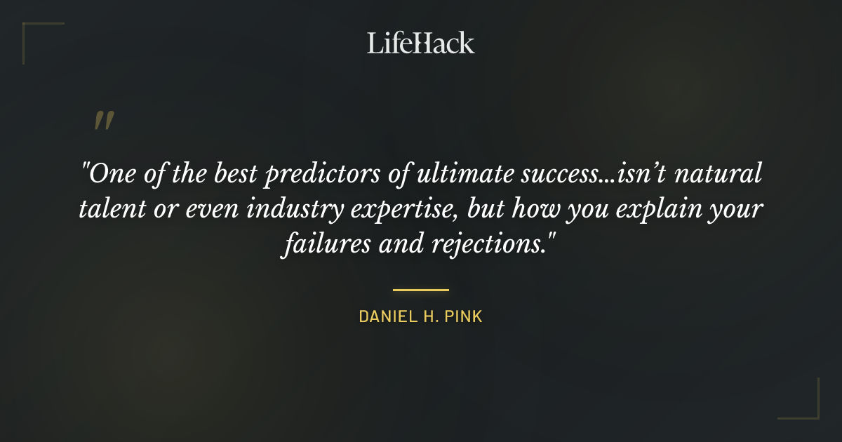 Quote by Daniel H. Pink