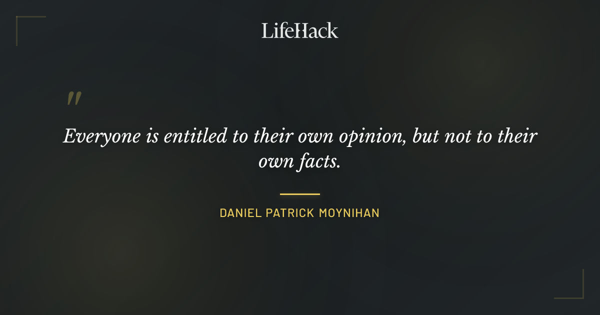 Quote by Daniel Patrick Moynihan