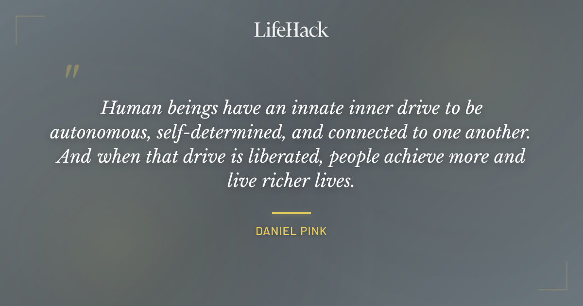 Quote by Daniel Pink