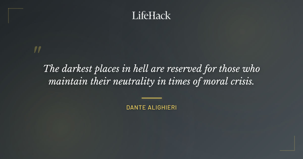 Quote by Dante Alighieri