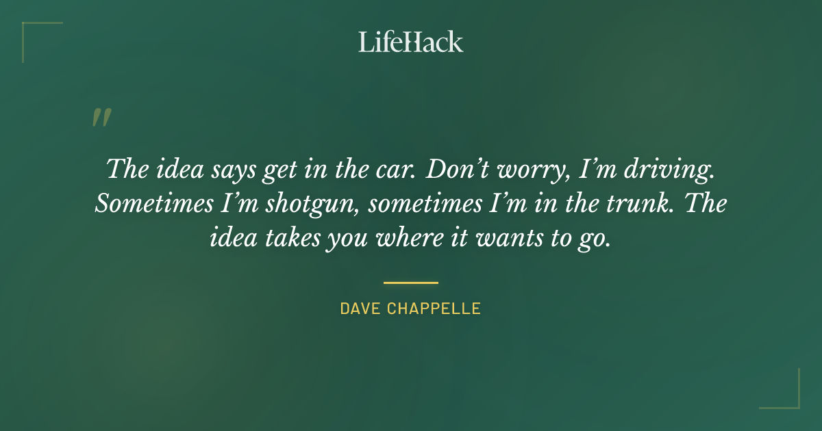 Quote by Dave Chappelle