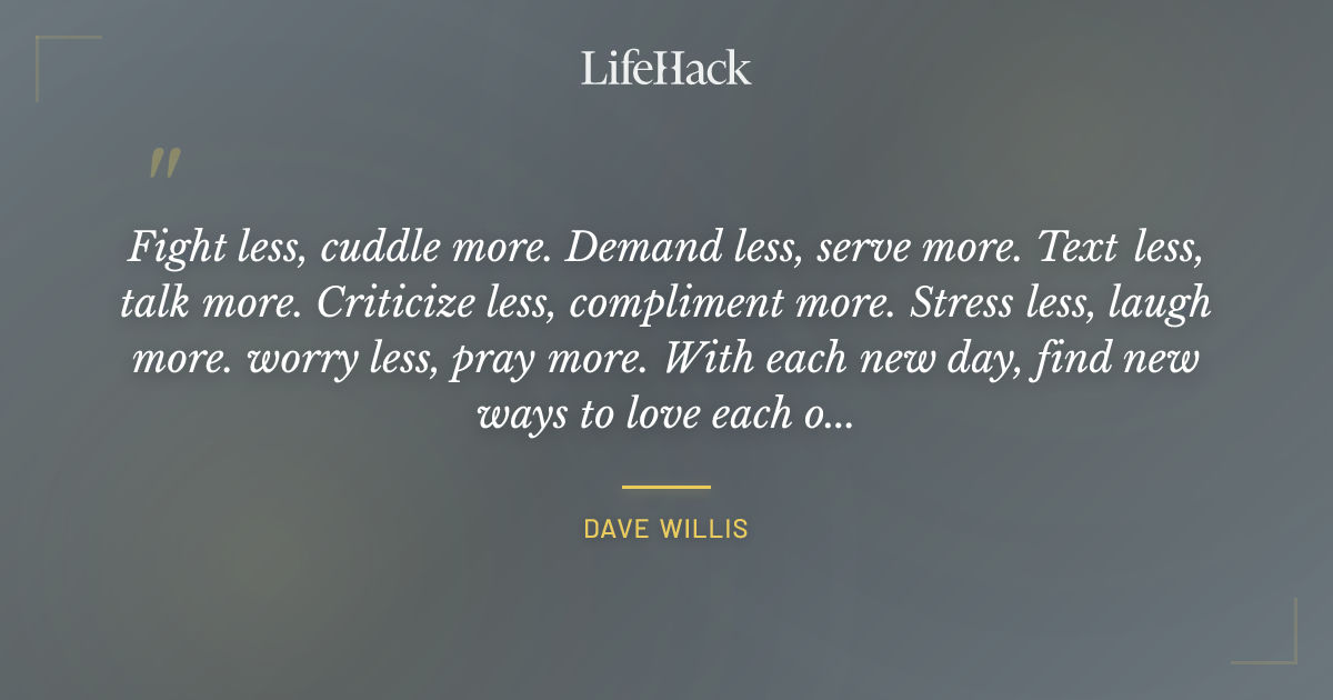 Quote by Dave Willis