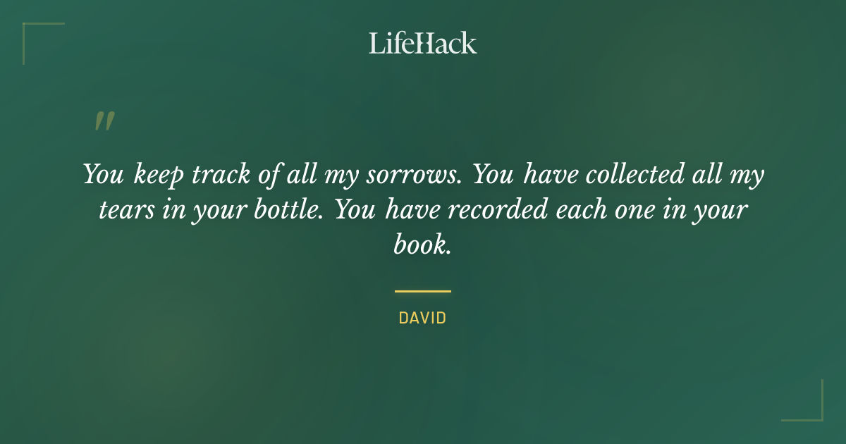 Quote by David