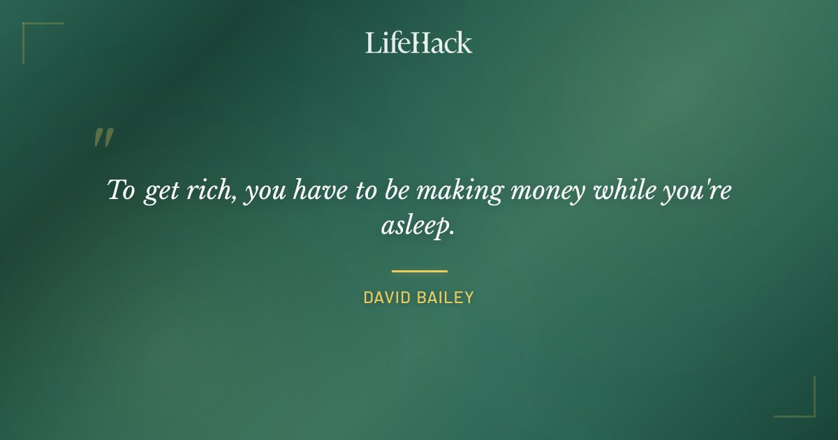Quote by David Bailey