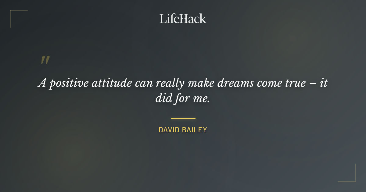 Quote by David Bailey