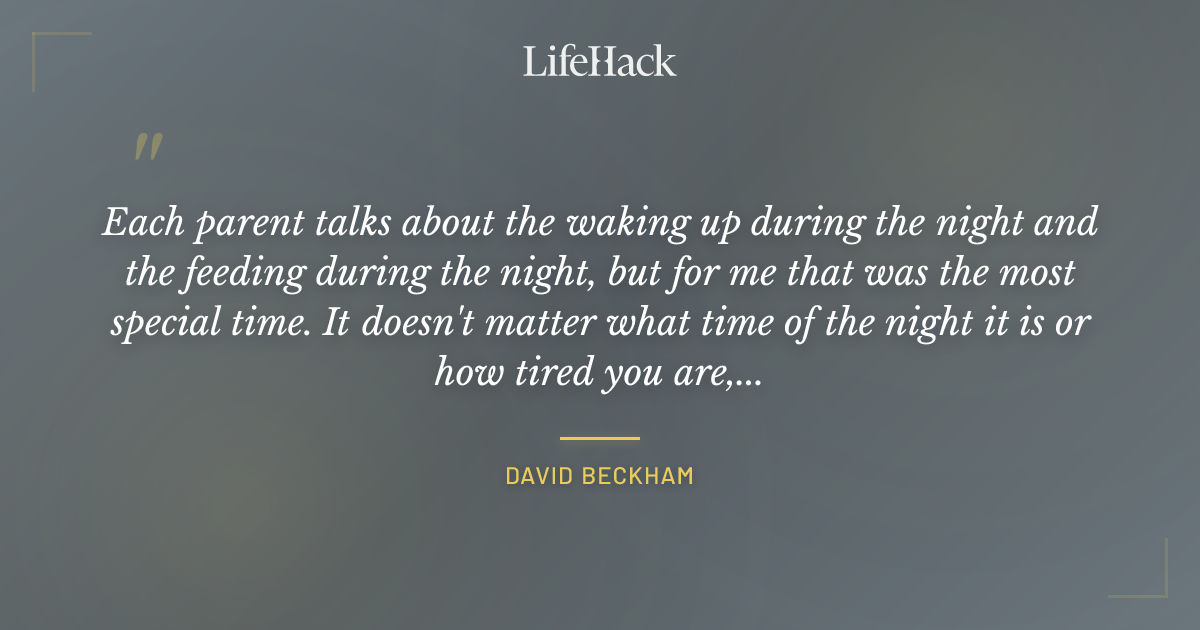 Quote by David Beckham