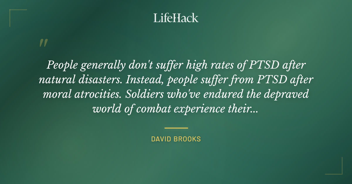 Quote by David Brooks