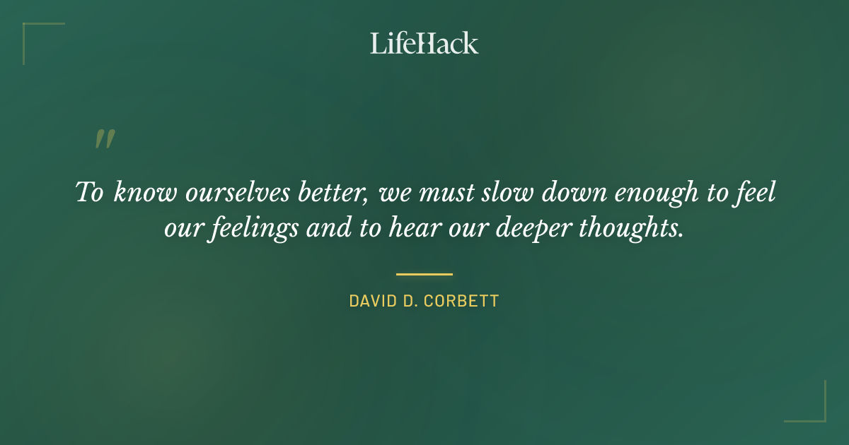 Quote by David D. Corbett