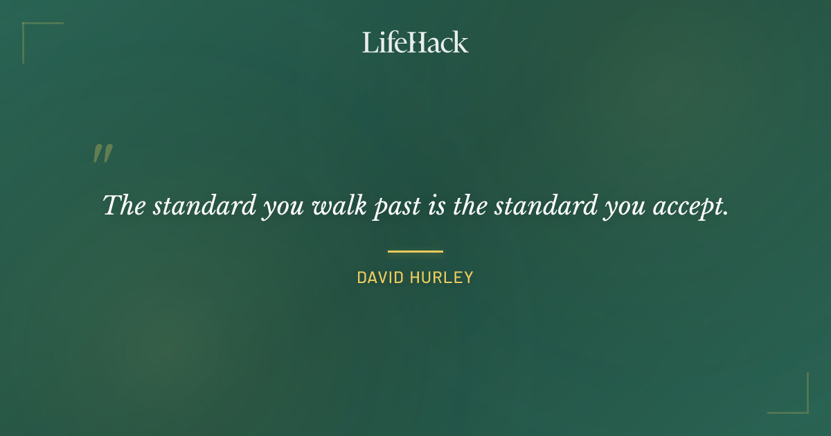 Quote by David Hurley