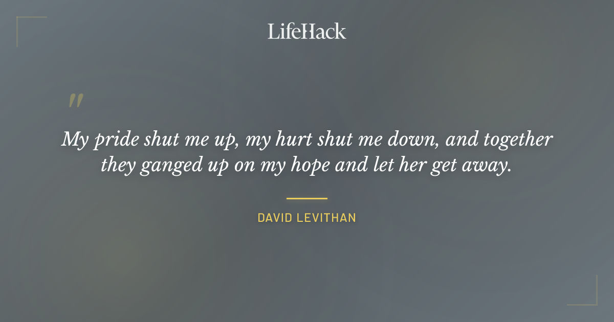Quote by David Levithan