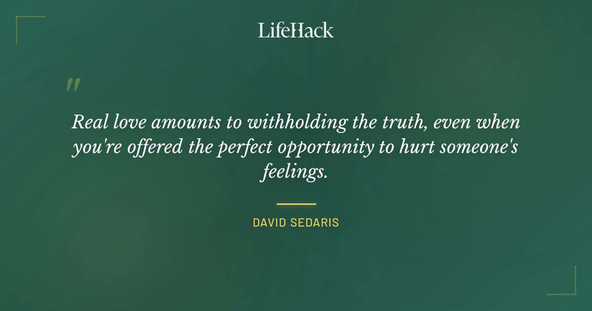 Quote by David Sedaris