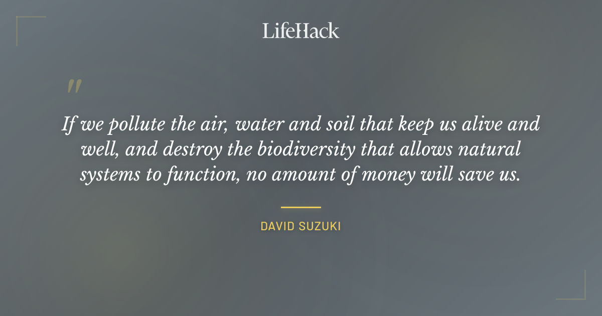 Quote by David Suzuki
