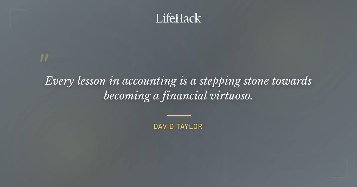 Quote by David Taylor