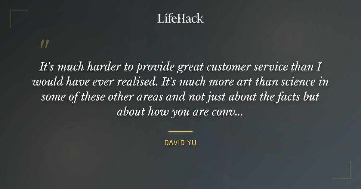Quote by David Yu