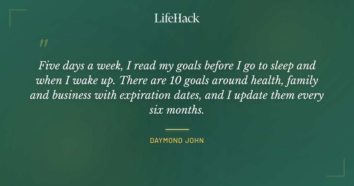 Quote by Daymond John