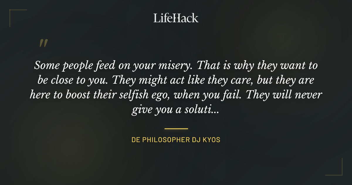 Quote by De philosopher DJ Kyos
