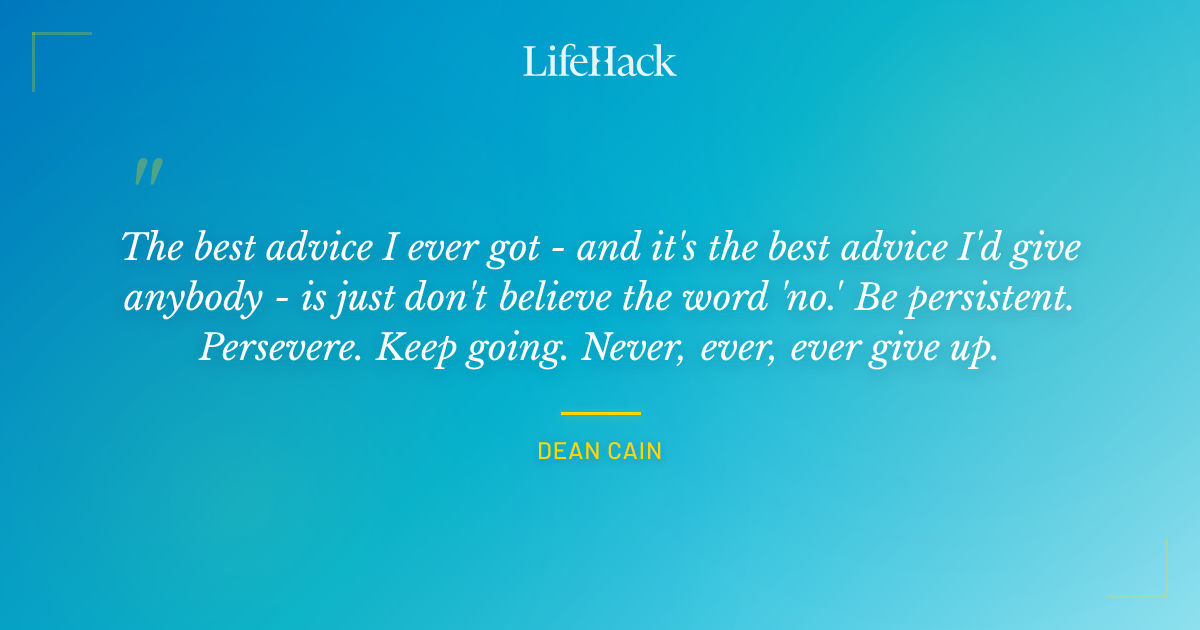 Quote by Dean Cain